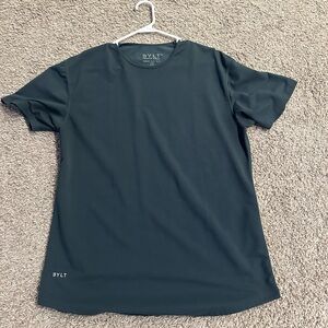 COPY - Bylt Basics Lux Curved-Hem. Forest green